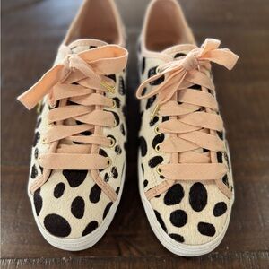 Kate Spade Cowhide Print Sneakers